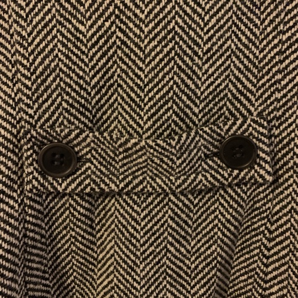 Teenflo Black and Gray Pea Coat - Picture 5 of 5